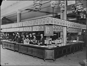 Sheet Music Counter in Siegel Cooper