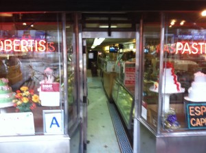 The entrance. Just beyond the door you can smell the anise.